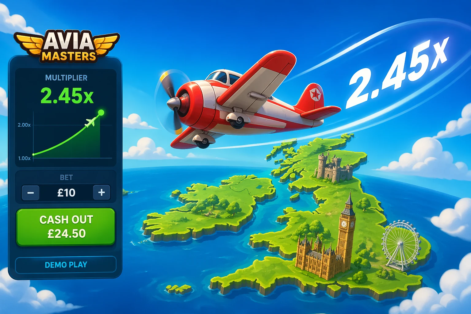 🆓 Avia Masters Demo Mode
